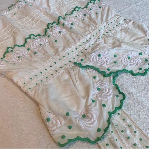 Anthropologie Lu Lu Lamé tiered-front strapped top - Picture 5 of 10